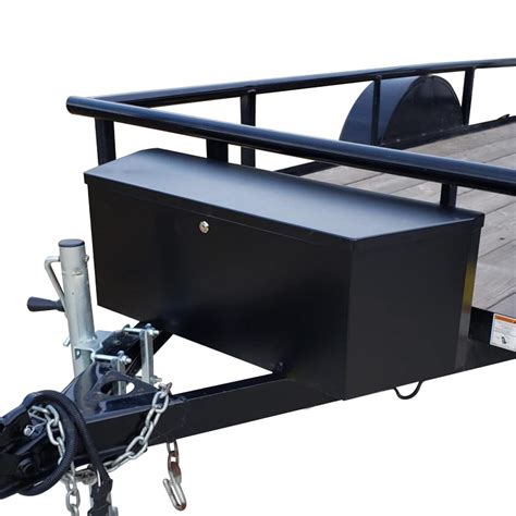 steel trailer angle tongue tool box|trailer tongue tool boxes aluminum.